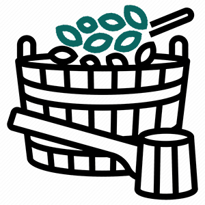 Подходит для внутренней отделки парилки